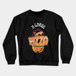 Extra large Pizza Crewneck Sweatshirt